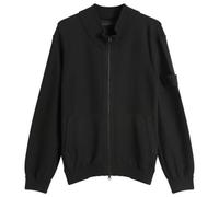 Stone Island Men's Ghost Piece Cotton Cashmere Zip Cardigan Black