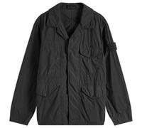 Stone Island Men's Ghost Piece Nylon Smerigliato Field Jacket Black