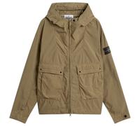 Stone Island Men's Light Compact Touch Poly-TC Hooded Jacket Military Green