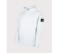STONE ISLAND Mens Malfilé Fleece 'Old' Effect Hoodie - Colour: V0141 Sky Blue - Size: XXL