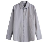 Stone Island Men's Marina Oxford Overshirt Blue