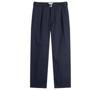 Stone Island Men's Marina Stretch Gabardine Pleated Trousers Navy Blue