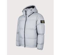 STONE ISLAND Mens Matt Ripstop Cordura® Advanced Fabrics Puffer Jacket - Colour: V0049 Ash Grey - Size: Large