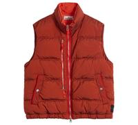 Stone Island Men's Nylon Metal EcoNyl Down Vest Scarlet