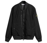 Stone Island Men's Nylon Metal EcoNyl PrimaLoft Bomber Jacket Black