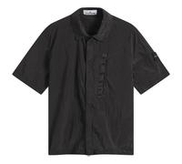 Stone Island Men's Nylon Metal Short Sleeve Shirt Black