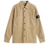 Stone Island Men's Old Effect Garment Dyed Overshirt Desert
