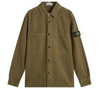 Stone Island Men's Old Effect Garment Dyed Overshirt Military Green