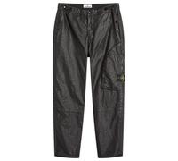 Stone Island Men's Organic Nylon Panama-TC Cargo Pants Black