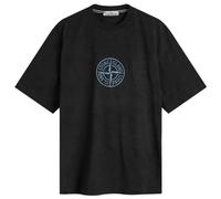 Stone Island Men's Paintball Effect Megacity Sky T-Shirt Black