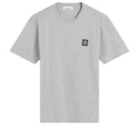 Stone Island Men's Patch Logo T-Shirt Melange Grey