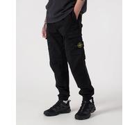 STONE ISLAND Mens Regular Fit Tapered Cargo Trousers - Colour: V0029 Black - Size: 30W
