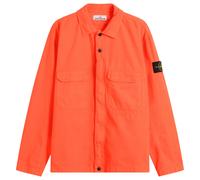 Stone Island Men's Ripstop Zip Shirt Jacket Scarlet