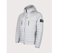 STONE ISLAND Mens Seamless Tunnel Nylon Down-TC Jacket - Colour: V0049 Ash Grey - Size: XL