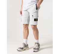 STONE ISLAND Mens Slim Fit Cargo Bermuda Shorts - Colour: V0041 Sky Blue - Size: 36W 36W
