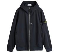 Stone Island Men's Soft Shell-R Hooded Jacket Navy Blue