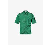 Stone Island Nylon Metal In Econyl Dyed Shirt (Malachite - L) - Size L