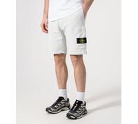 STONE ISLAND Mens Sweat Shorts - Colour: V0041 Sky Blue - Size: Medium