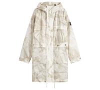 Stone Island Men's UV-Reactive Scan Camo Ripstop Parka Desert