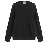 Stone Island Men's Waffle Crew Neck Sweatshirt Black