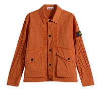 Stone Island Men's Warp Rib Nylon-TC Coach Jacket Burnt Orange