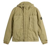 Stone Island Men's Warp Rib Nylon-TC Hooded Jacket Laurel Green