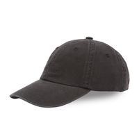 Stone Island Men's Washed Gabardine Logo Cap Black