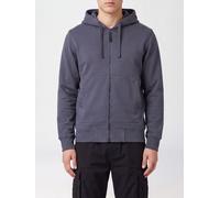 STONE ISLAND Organic Cotton Zip-Up Hoodie with Compass Logo Patch - Size: XL - male