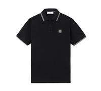 Stone Island Patch Tipped Polo Shirt