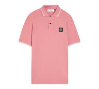 Stone Island Piqué Cotton Polo Shirt - Pink - M