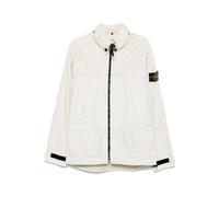 Stone Island plated-ovd raw-linen jacket - Neutrals XL