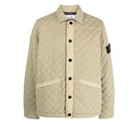 Stone Island quilted press-stud fastening bomber jacket - Green S-L-XXL