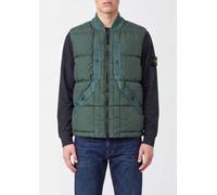 STONE ISLAND Quilted Water-Repellent Tech Fabric Gilet with Bomber Collar - Size: L - male