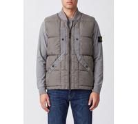 STONE ISLAND Quilted Water-Repellent Tech Fabric Gilet with Bomber Collar - Size: XL - male