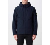 STONE ISLAND Short Hooded Tech Fabric Windbreaker with Logo Patch - Size: XXL - male