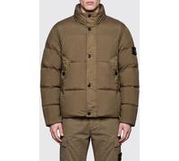 STONE ISLAND Short Quilted Water-Repellent Nylon Down Jacket with Logo - Size: M - male