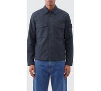STONE ISLAND Short Shirt Jacket in Organic Cotton Canvas with Zip - Size: XL - male