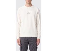 STONE ISLAND Slim Fit Cotton Sweatshirt with Printed Compass Logo - Size: M - male