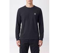 STONE ISLAND Slim Fit Long-Sleeve Cotton T-shirt with Compass Logo - Size: L - male