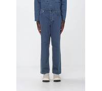 STONE ISLAND Straight Fit Cotton Denim Jeans - Size: 36 - male