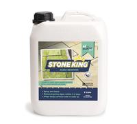 Stone King - Algae Remover Spray and Leave - Fast Acting Green Algae Cleaner for Patios, Paths, Decking, Garden Furniture, Fences - Green Removal, Surface Treatment, 100 SQM - 5 Litre