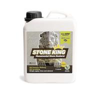 Stone King - Gravestone and Ornament Restorer - Removes Organic Green Growth and Black spot staining - No Scrubbing - Restore Natural Colour - 2 L
