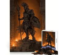Stone Knight Ancient Ruins Jigsaw Puzzles 1000 Pieces for Teenagers Smart Toy Home Pastime Accurate Cut Thoughtful Gift 38x26cm
