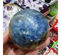 Stone Kyanite Ball Magic Crystal Sapphire Quartz and White Symbiotic (5.5-6cm)