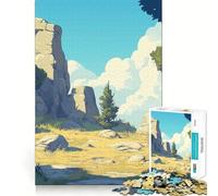 Stone Landscape 1000 Piece Jigsaw Puzzles for Adults Pure Logic Toy Soothing Fun Sharp Cut Amazing Present 38x26cm