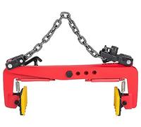 Stone Lifter Clamp, Granite Slab Lifting Clamp Adjustable Range Heavy Duty Stone Scissor Lifter Clamp for Carrying and Vertical Transport,Heavy Duty Chain Fixture for Handling Ston, A6