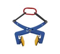 Stone Lifting Clamps, 300kg Kerb Tongs Heavy Duty Plate Crane Clamps, Pliers Lifter for Rock Granite Slab, Vertical Clamp Grab, Q235 Steel Stone Carrying Clamp, Open 10-30cm, for Moving Marble Granite