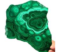 Stone Malachite Crystal Quartz Cluster Coarse Specimens(Size:200-250g)