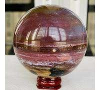 Stone Marine Jasper Sphere Polishend Quartz Crystal Ball (Size:100-120mm)