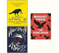 Stone mattress and hag-seed and penelopiad 3 books collection set